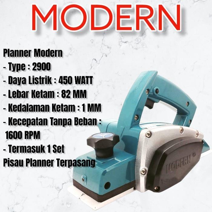 Mesin Planer Kayu MODERN M2900/Ketam,Serut,Pasah Kayu Listrik