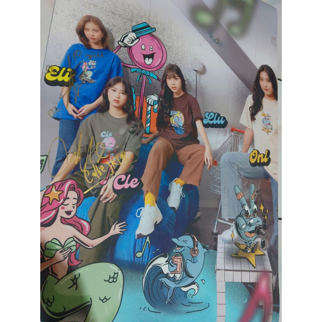 Poster Benefit Top Spender Erigo X JKT48