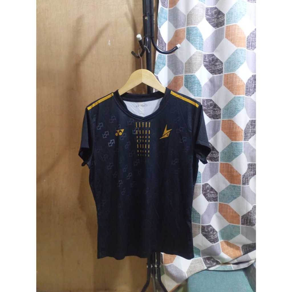 Lin Dan Yonex-Jersey Lin Dan Yonex Badminton Unisex Hitam