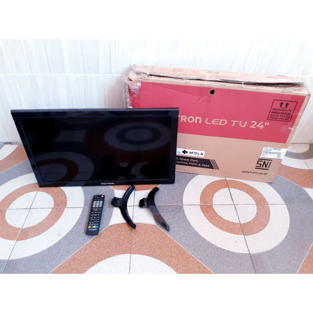 TV LED POLYTRON 24IN DIGITAL TV SEGEL MULUS
