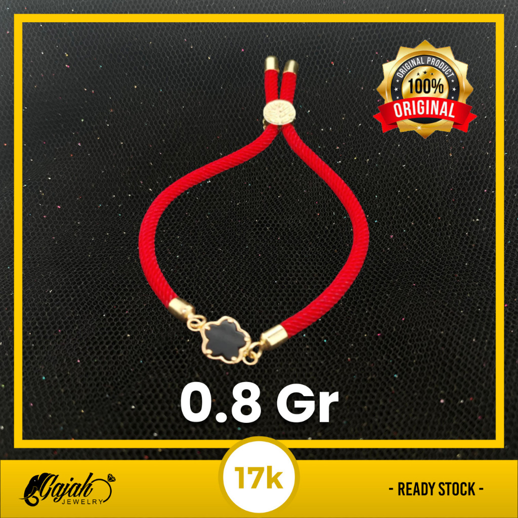 Gelang Tali Emas 17K - Toko Emas Gajah - 0.8 Gram 7269