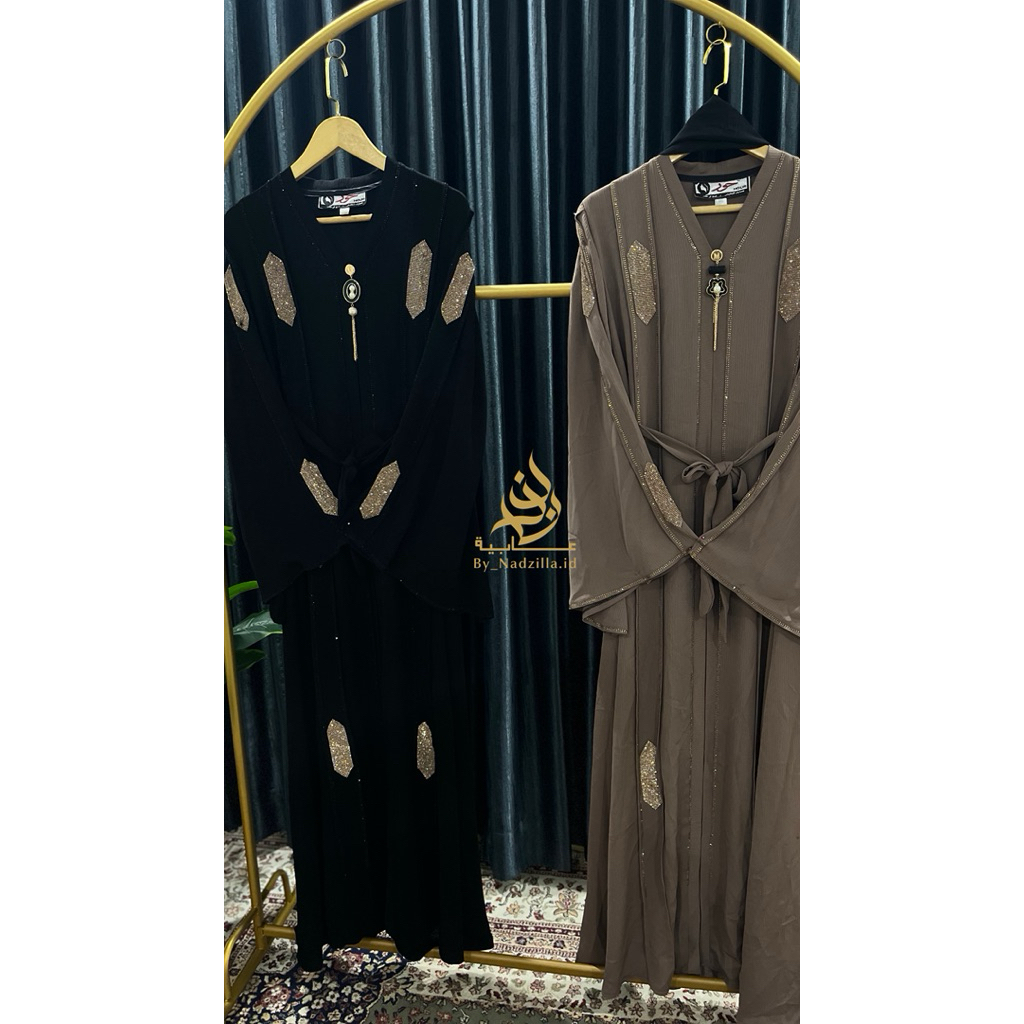 Pre Order Abaya.nadz / Abaya mesir suhel / abaya mesir import