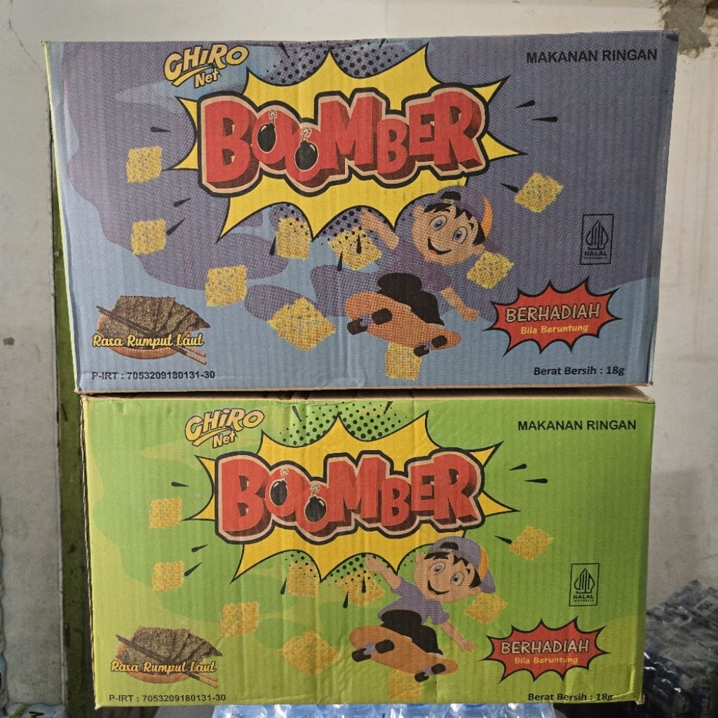 CIKI BOMBER BERHADIAH UANG 1 DUS / SNACK BOOMBER BERHADIAH UANG