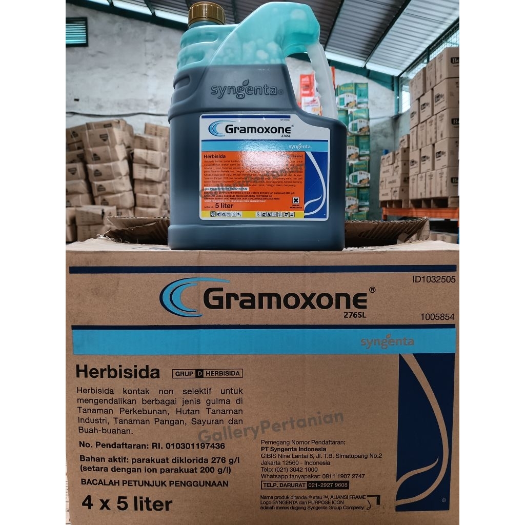 HERBISIDA GRAMOXONE 276SL 5L (4PAIL/BOX)