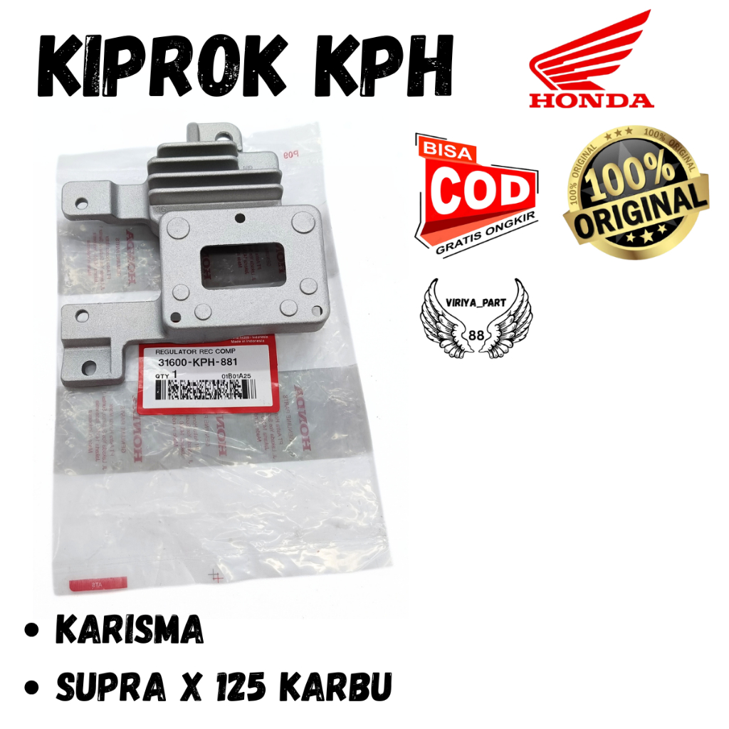 ASLI ORIGINAL KIPROK HONDA AHM KPH KARISMA SUPRA X 125 KARBU