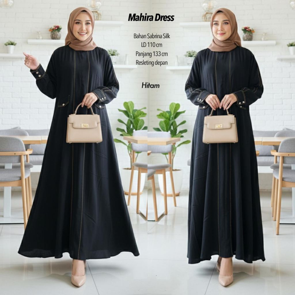 ABAYA PREMIUM - MAHIRA ABAYA - ABAYA - JF FASHION