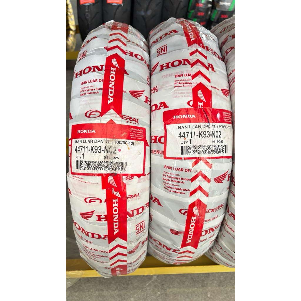 Ban AHM Federal 100/90-12 Tubeless