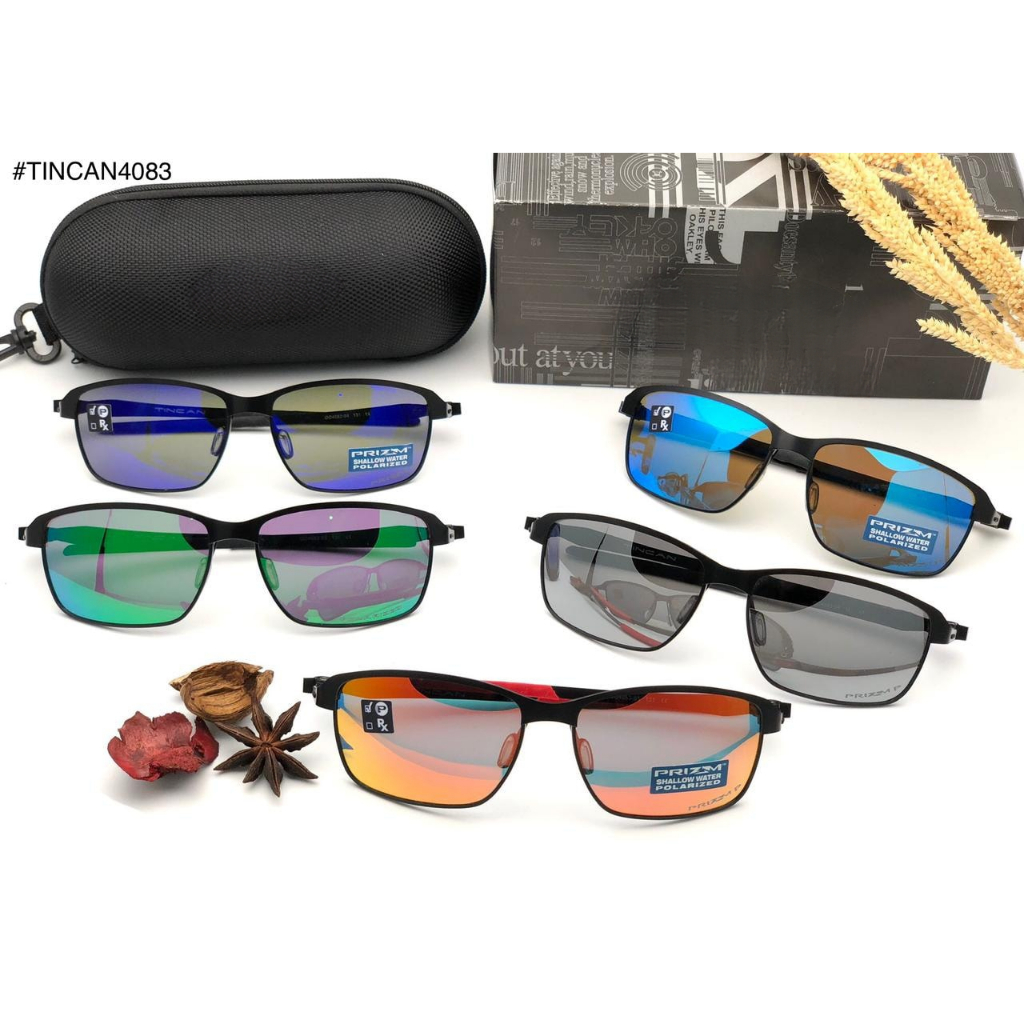 KACAMATA OKLEY TINCAN 4083 ( FRAME WARNA ) SPORT AKSESORIS LENSA POLARIZED PHOTOCROMIC ANTISILAU ANT