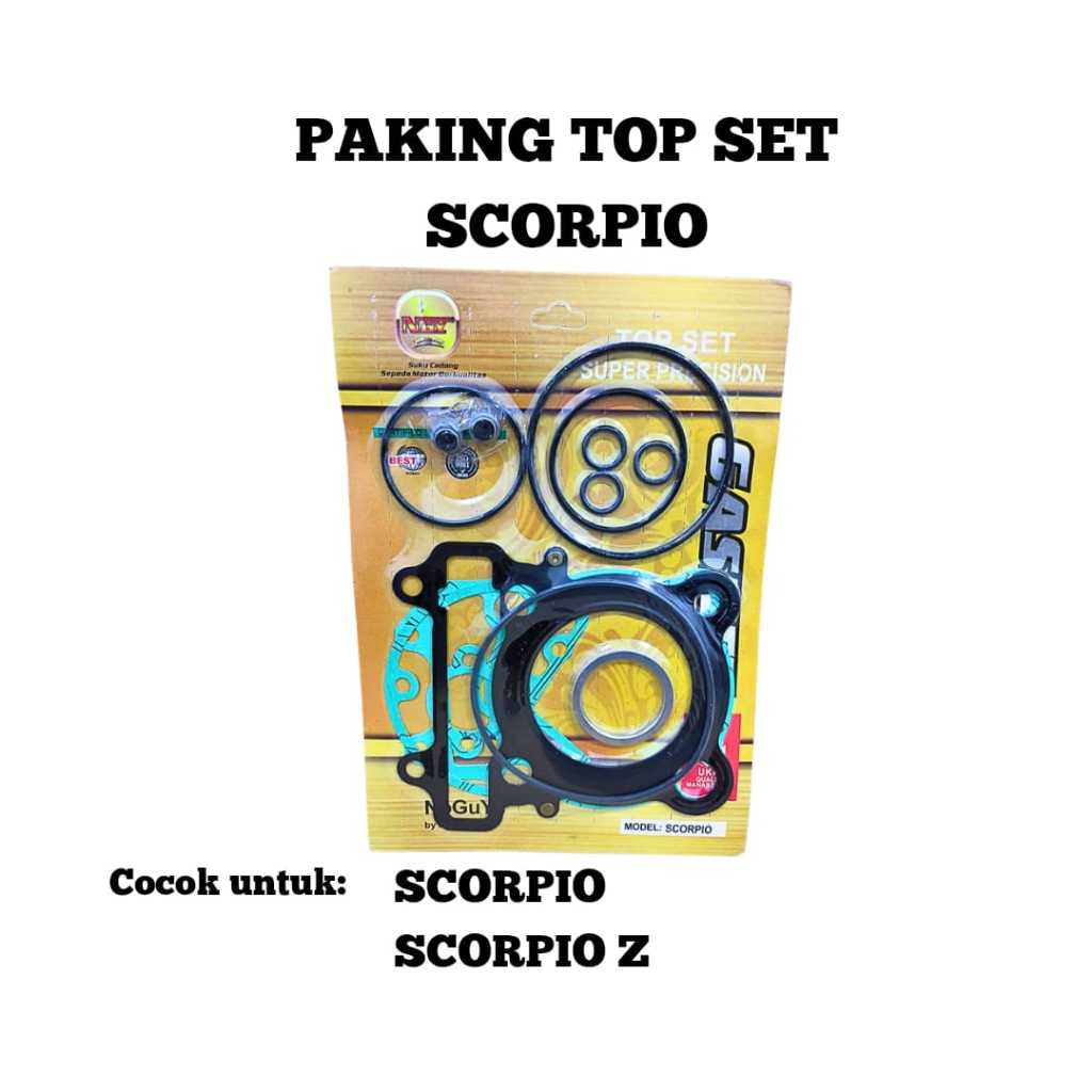 PAKING TOP SET SCORPIO / SCORPIO Z NGY GOLD