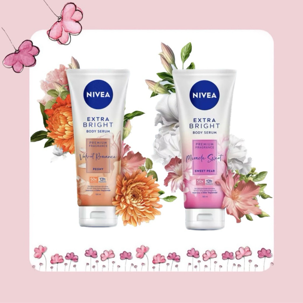 [100% ORIGINAL] Nivea Body Serum Series
