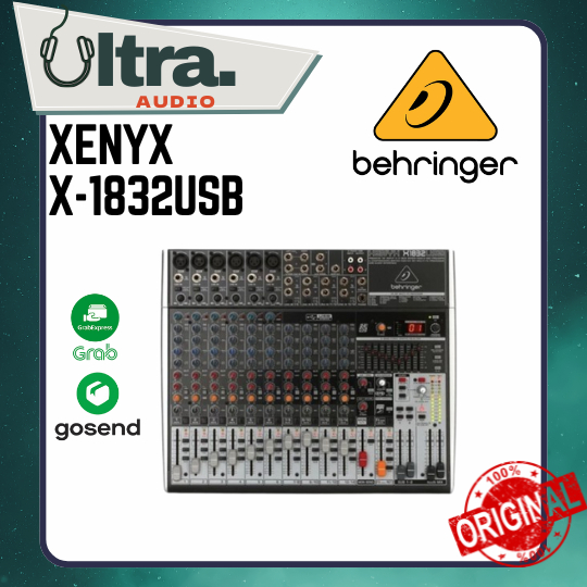 Behringer XENYX X1832USB / X 1832 USB / X1832 USB / X 1832USB / X-1832USB Mixer Audio ORIGINAL