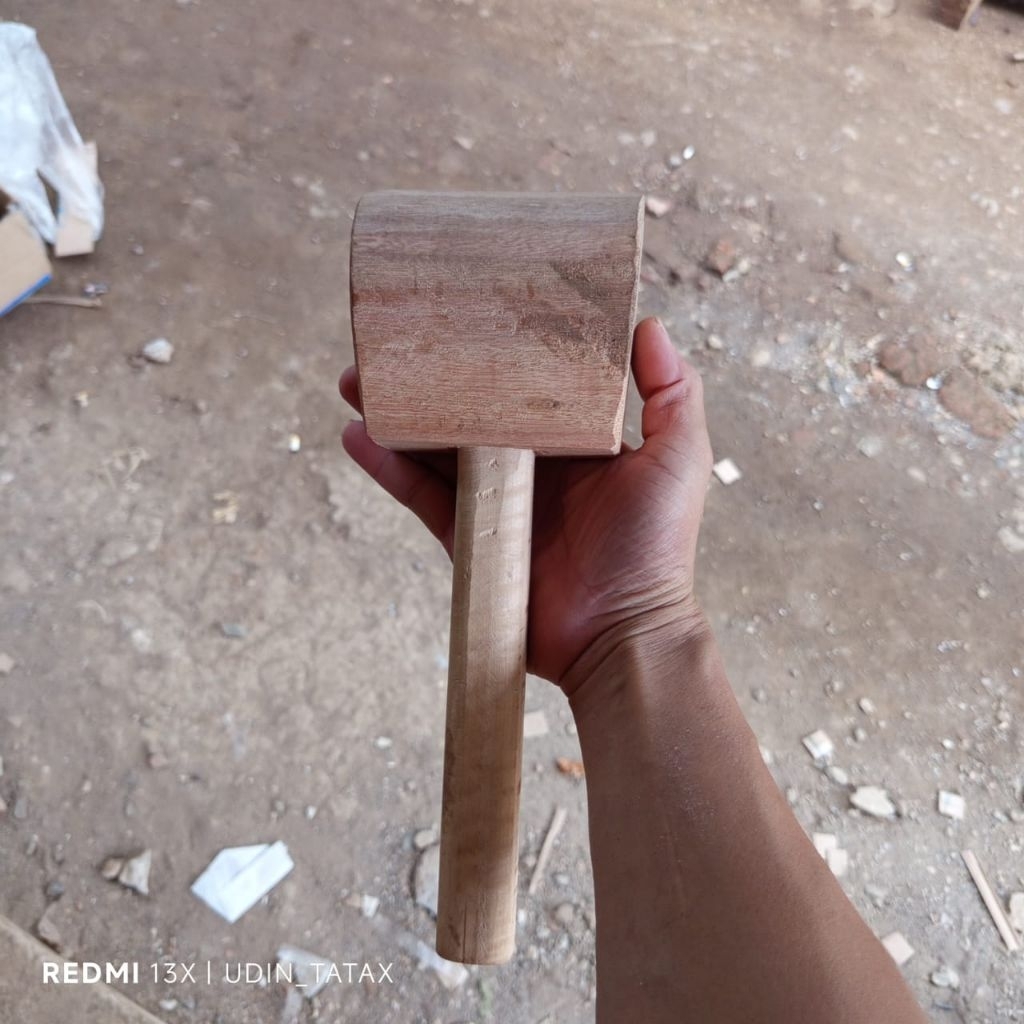 -+900gram palu kayu ganden tata