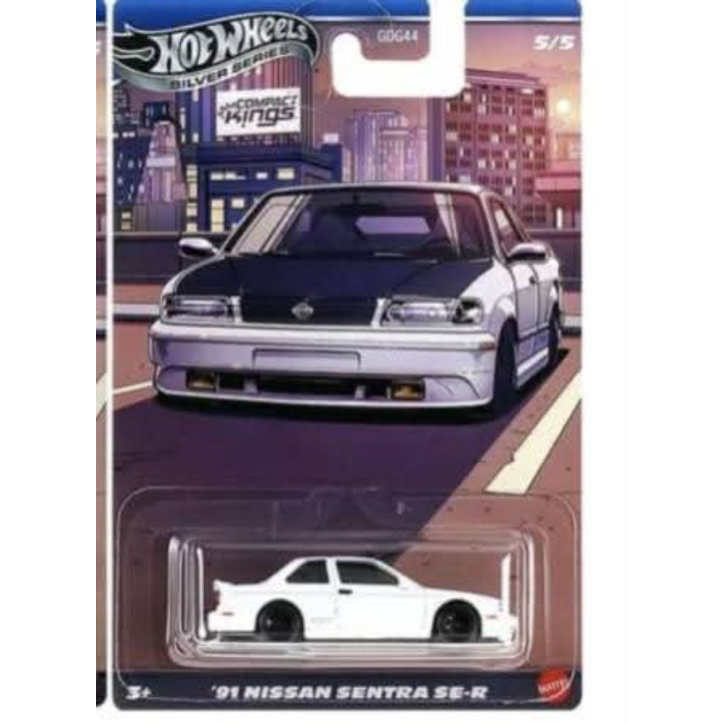 Hotwheels Nissan Sentra 91 Se Putih Chase Base Besi