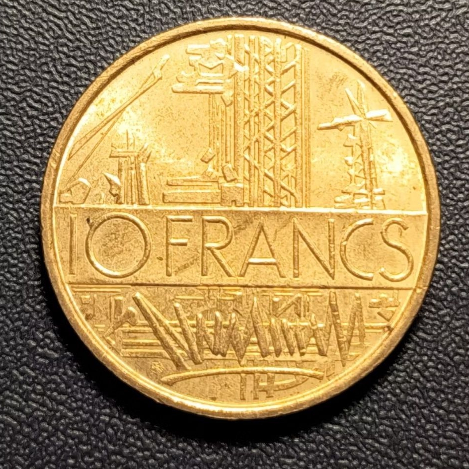 Koleksi Koin Asing France 10 Francs