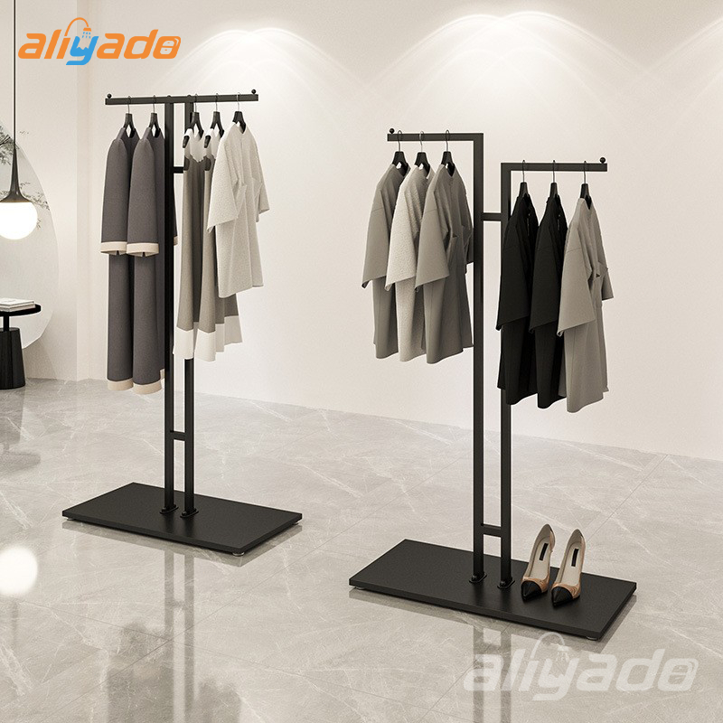 ‌Rak Pameran Tengah Toko Pakaian Wanita + Set Rak Gantung CS