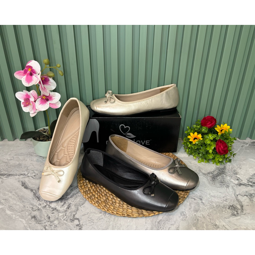 Flatshoes Green Love