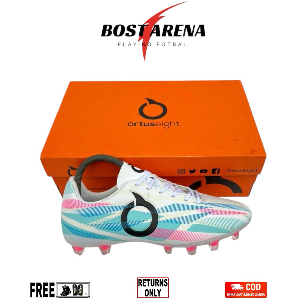 sepatu sepak bola ORTUSEIGHT CATALYST HAYPERION FG size 38-44