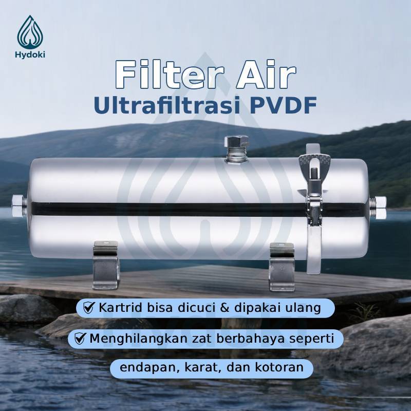 HYDOKI Saringan Air PVDF/Filter Air Ultrafiltrasi  4000L