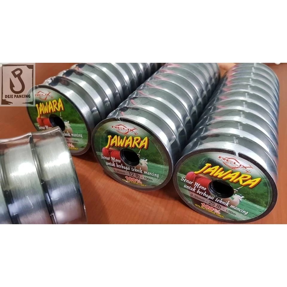 Senar Relix Nusantara Jawara 100M 4Lb 5Lb 6Lb 8Lb 10Lb 12Lb 15Lb 20Lb 25Lb 30Lb 40Lb 50Lb 60Lb