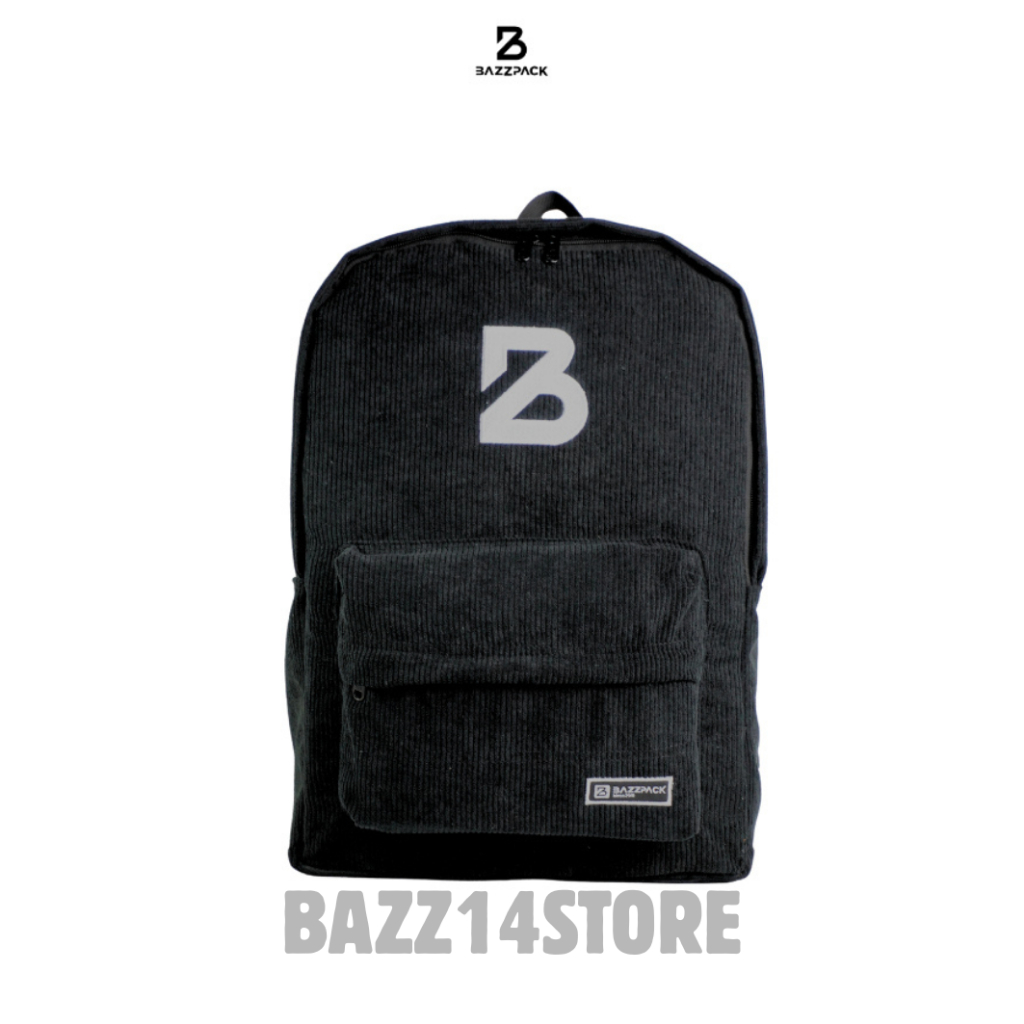 BAZZPACK FORZE ORIGINAL | Tas Ransel Backpack Bahan Corduroy Kantong Gendong Pria Wanita Unisex