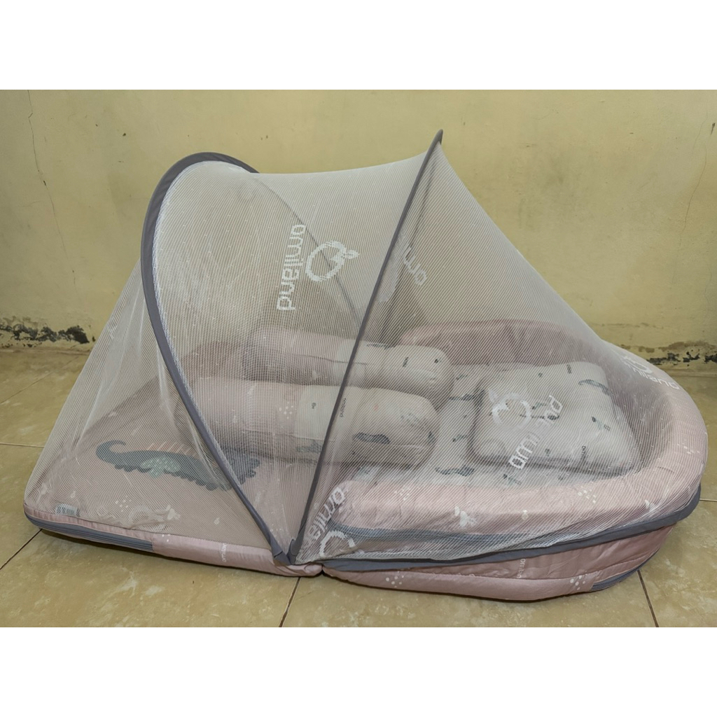 PRELOVED KASUR MATRAS TIDUR BAYI OMILAND PINK