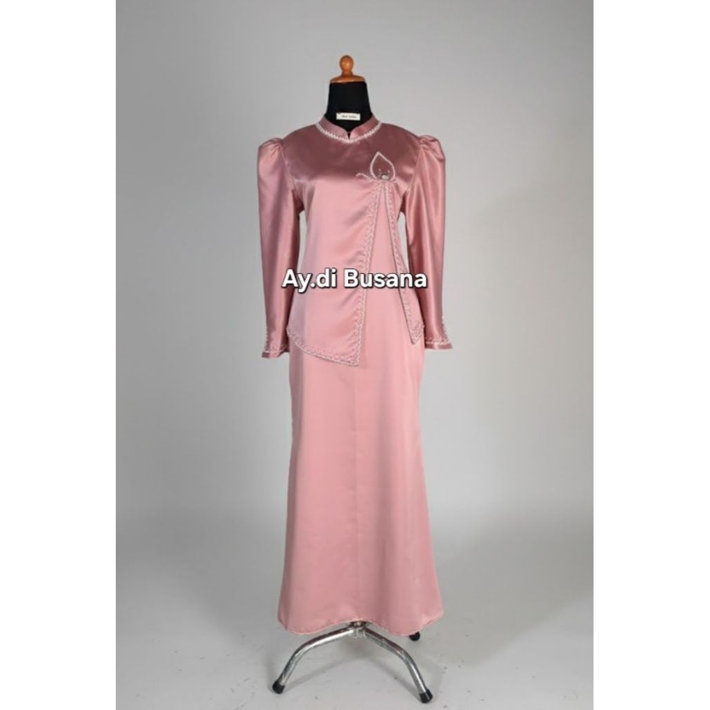 Dress Kondangan Pinkrose - Afifah dress kondangan gamis kondangan simpel