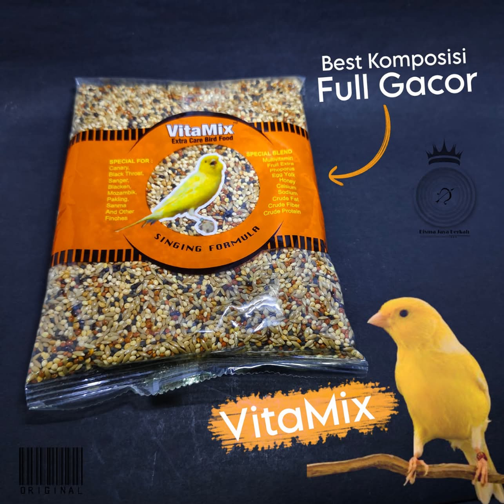 VITAMIX PAKAN KENARI BERKUALITAS TINGGI 335GR