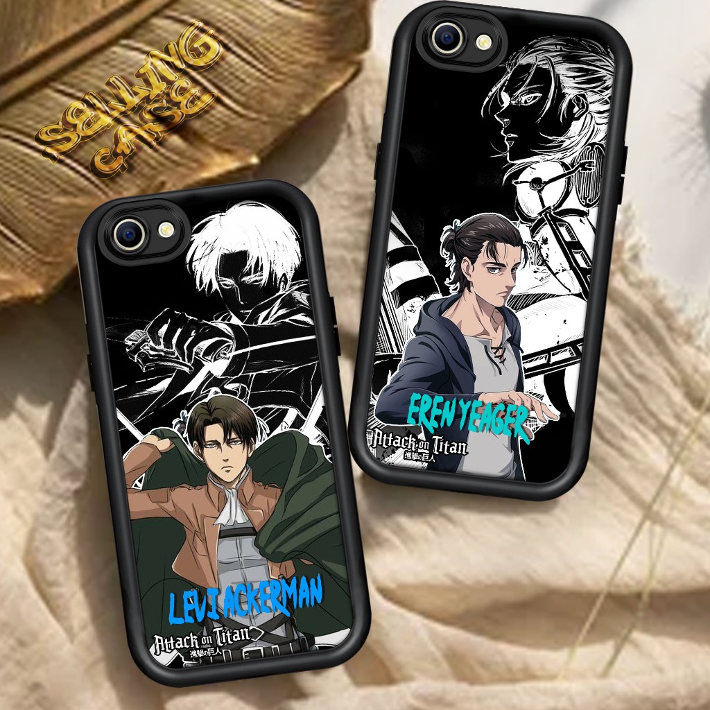 Case OPPO F3  Motif ( AOT1 ) Casing Handphone Softcase Glossy Anti Jamur