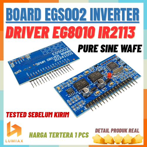 tested PSW inverter driver board SPWM EGS002 EG8010 IR2113 modul