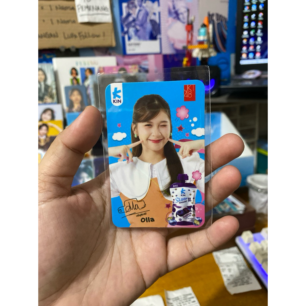 Photocard PC JKT48 Olla Kin Yogurt OFC