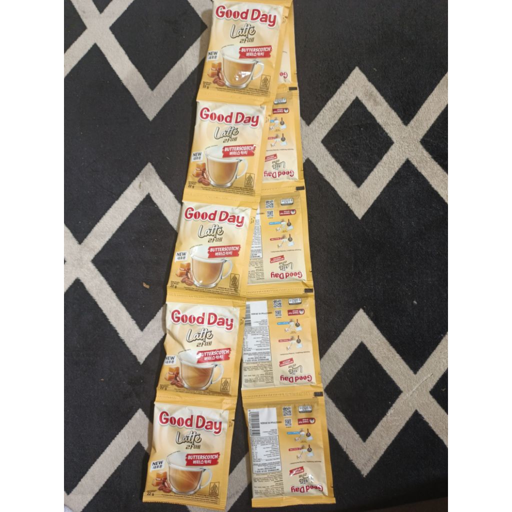 Good Day Latte New/kopi Good Day/kopi ala korea 1 renteng isi 10saset
