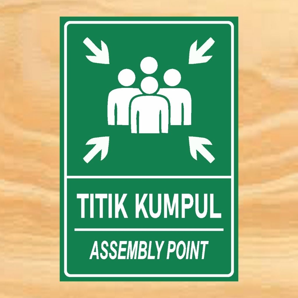 Stiker titik kumpul