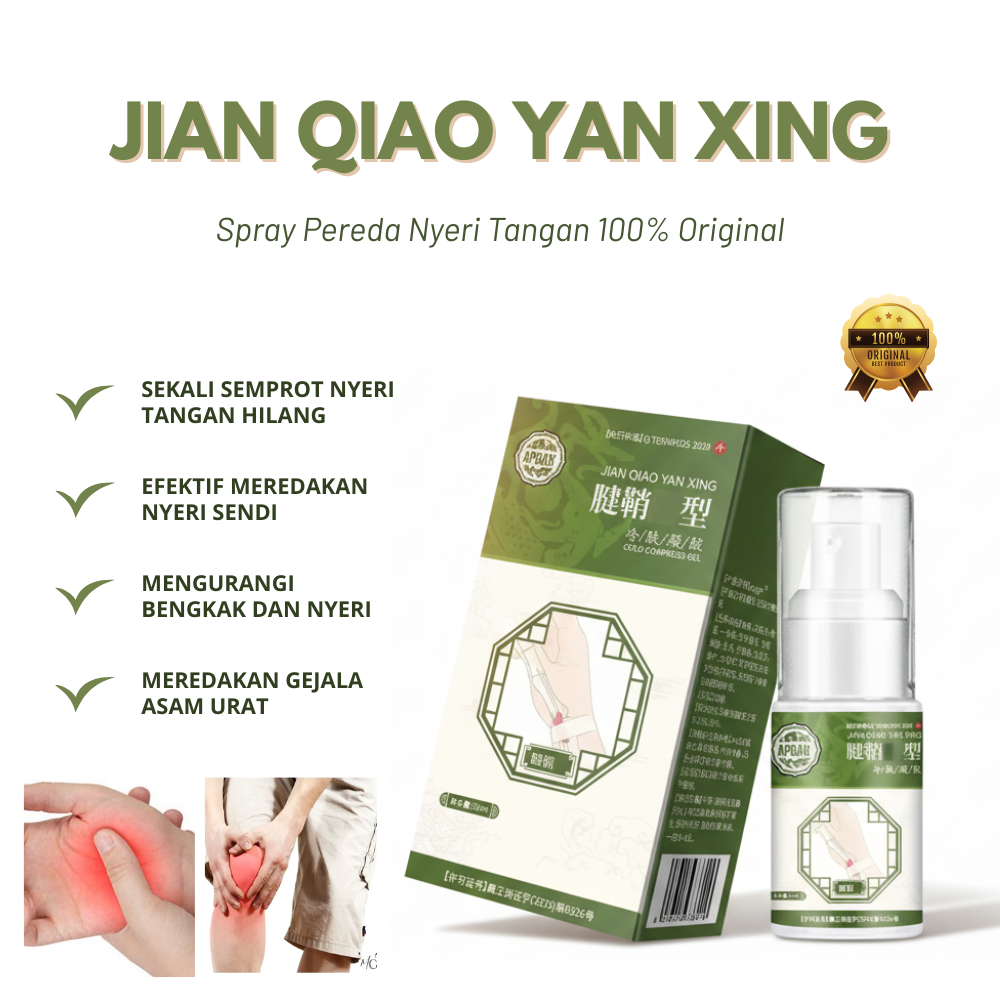 Semprotan Obat Pereda Sakit Nyeri Tangan Lutut Rematik Nyeri Sendi dijamin Original dan Premium