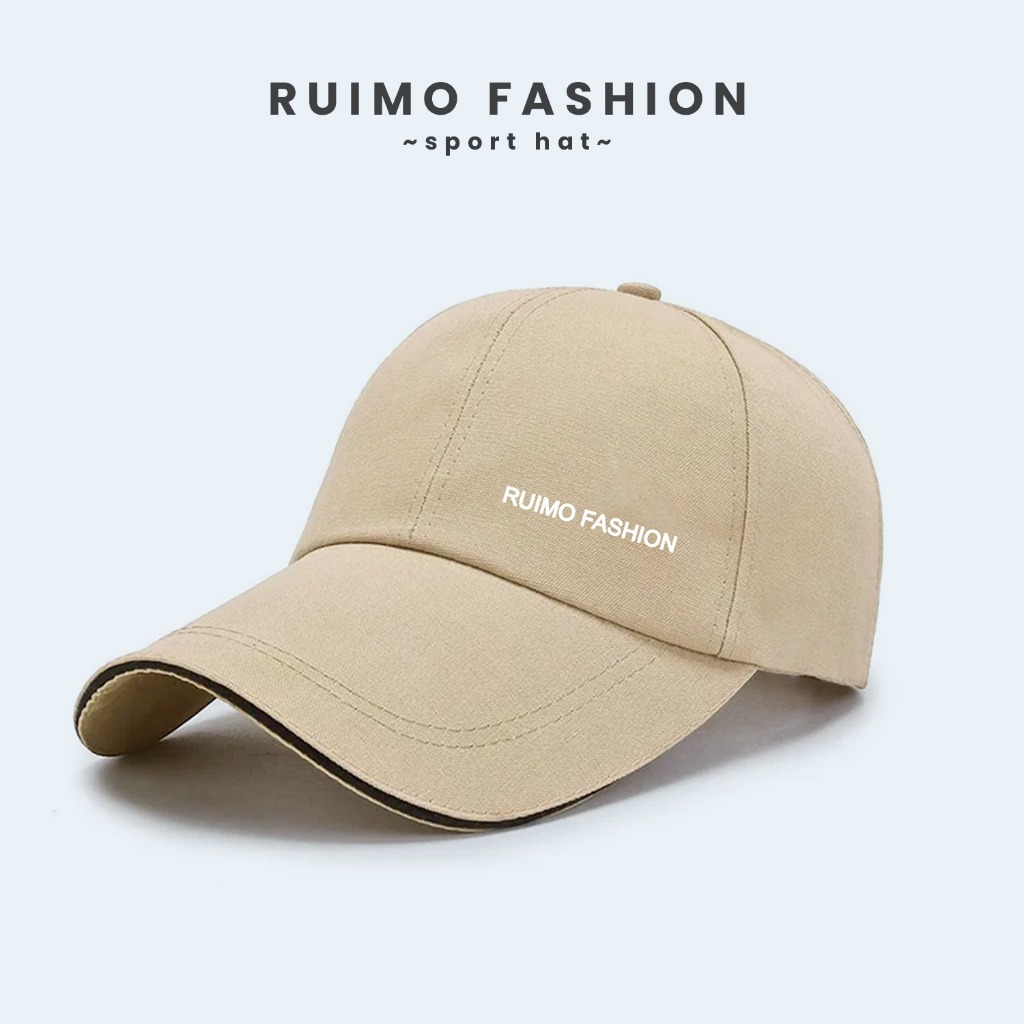Ruimo Topi Baseball Embos Huruf - Unisex A-5