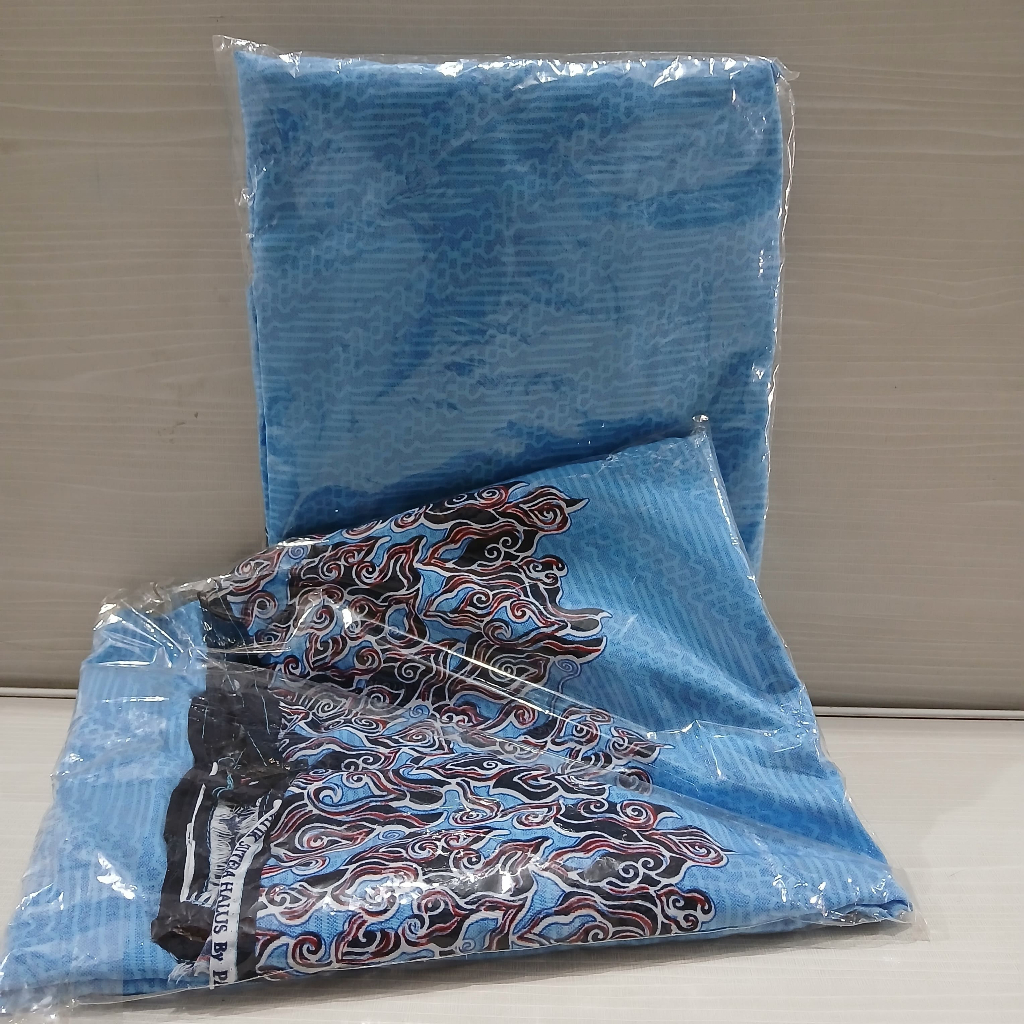 0406-KRODONG MOTIF BIRU 45 BURUNG KACER/POKSAY