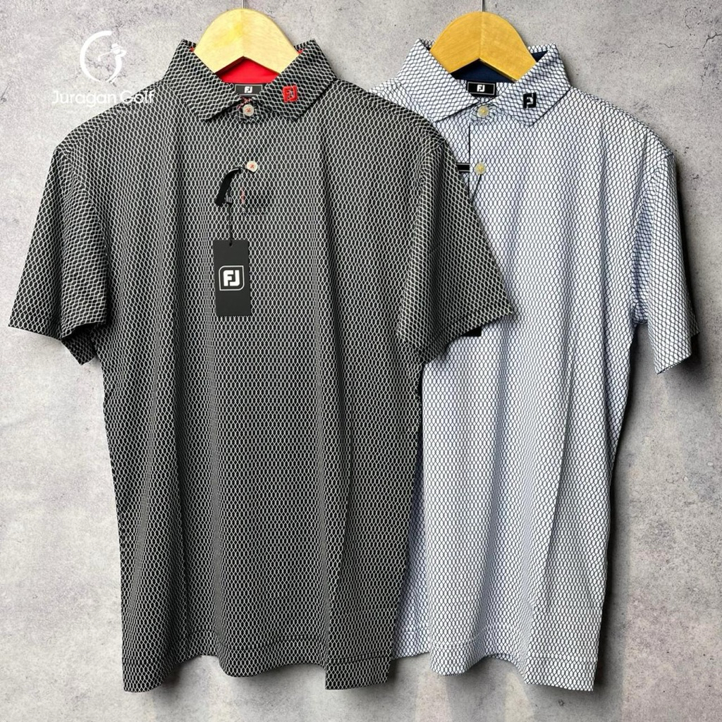 Footjoy Golf Print LSL (Polo Shirt)