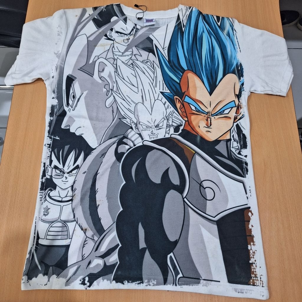 bootleg vintage kaos Dragonball Z naruto