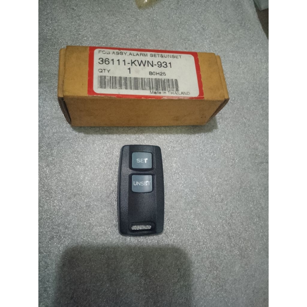 remote pcx 125 CBU Thailand