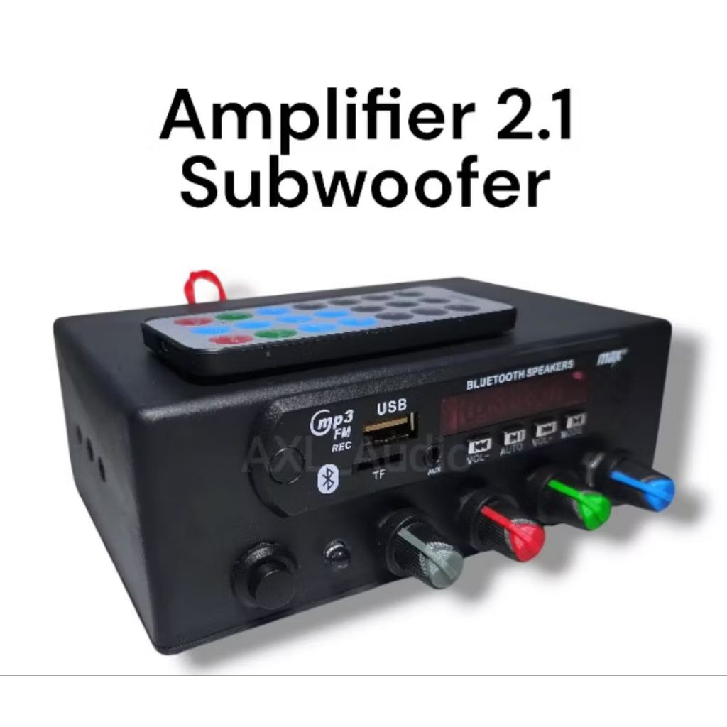 amplifier 2.1 subwoofer 12 volt