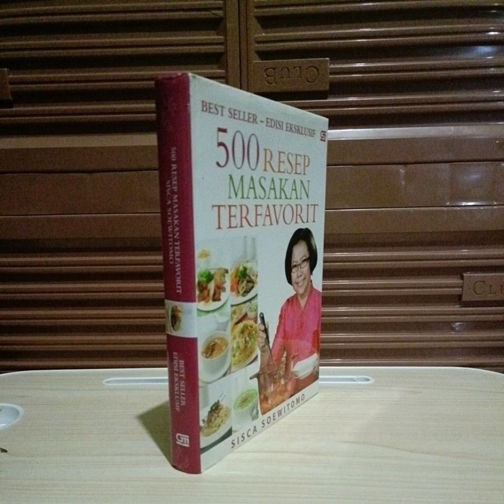 Buku Original - 500 Resep Masakan Terfavorit oleh Sisca Soewitomo HC