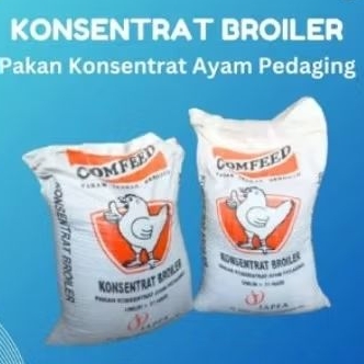 Konsentrat ayam pedaging comfeed broiler sekilo