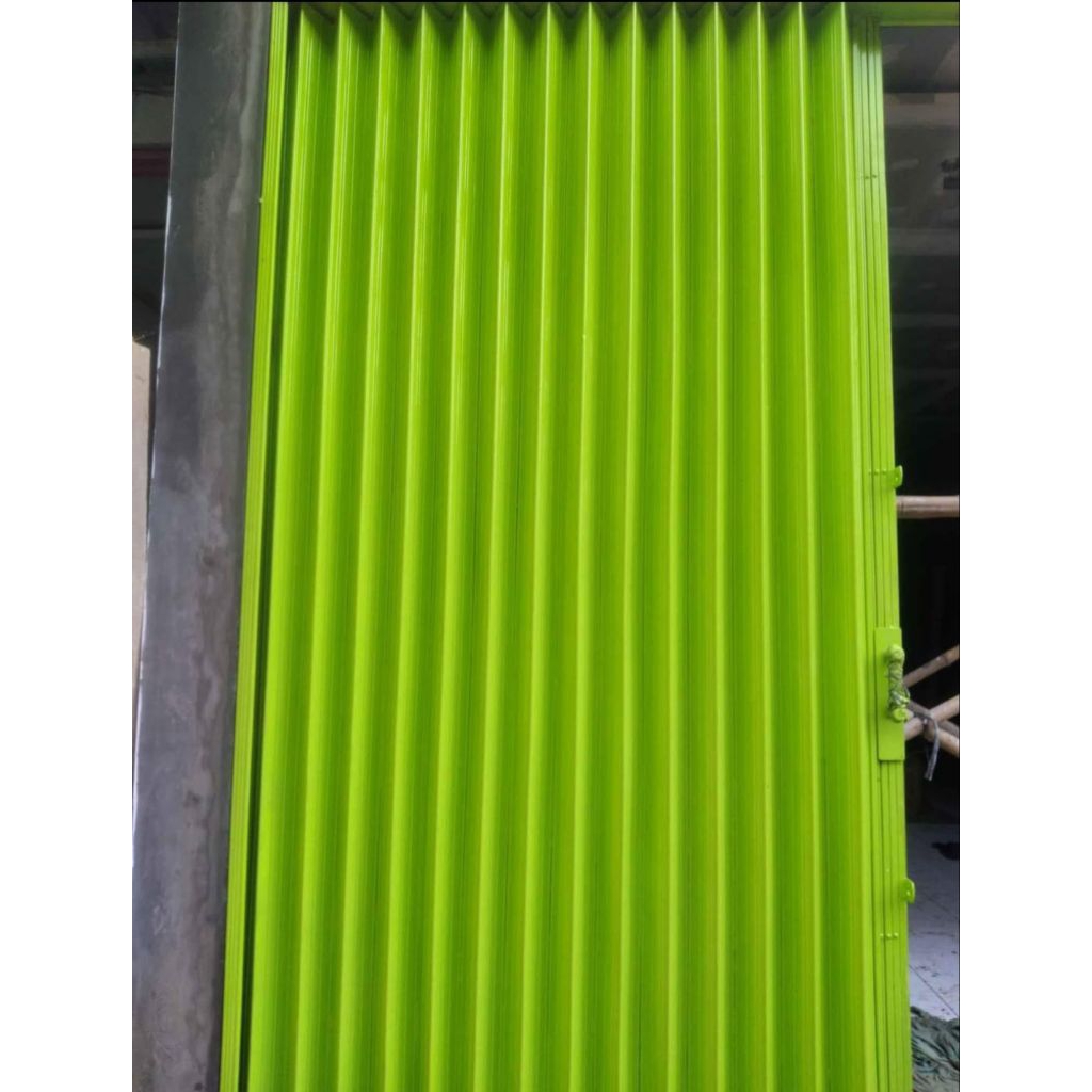 pintu harmonika/folding gate untuk ruko/garasi