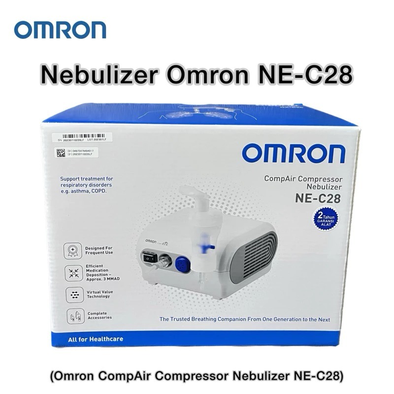 Nebulizer Omron Tipe NE-C28 (Alat Uap/Inhalasi)