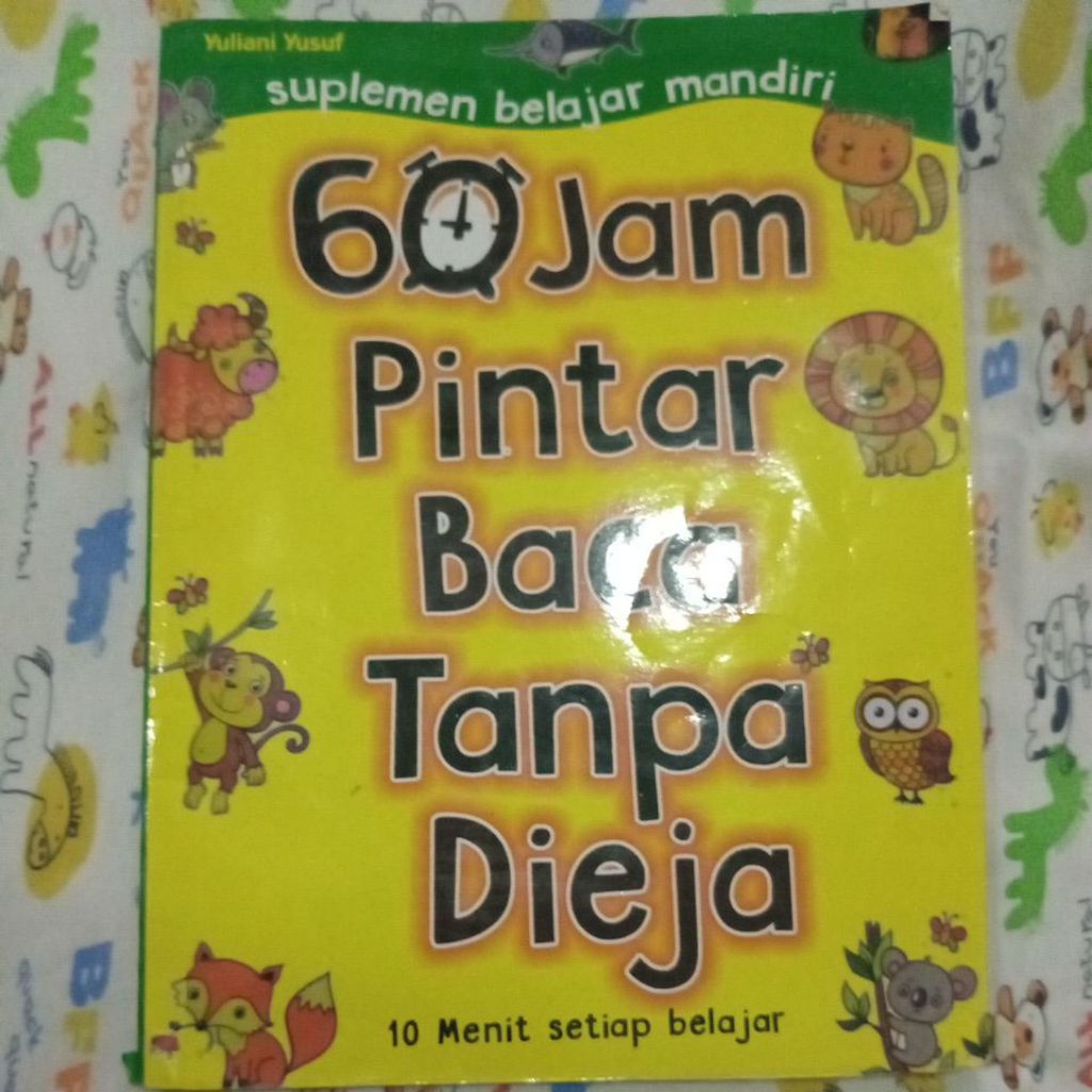 Buku Anak Belajar Membaca 60 Jam