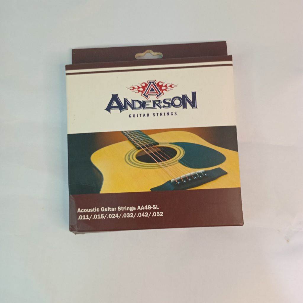 Senar Gitar Akustik String Anderson / Anderson Guitar Strings / Acoustic Guitar Strings Ukuran 011-0