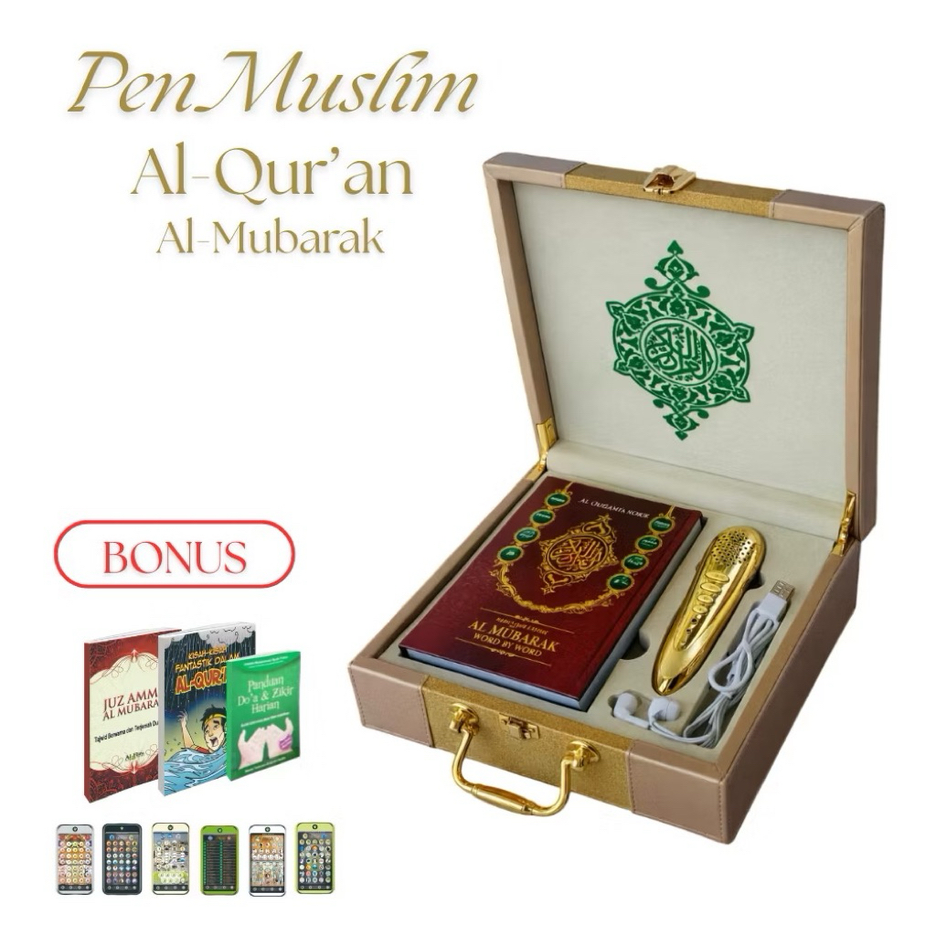 ALQURAN DIGITAL DENGAN TALKING PEN EMAS