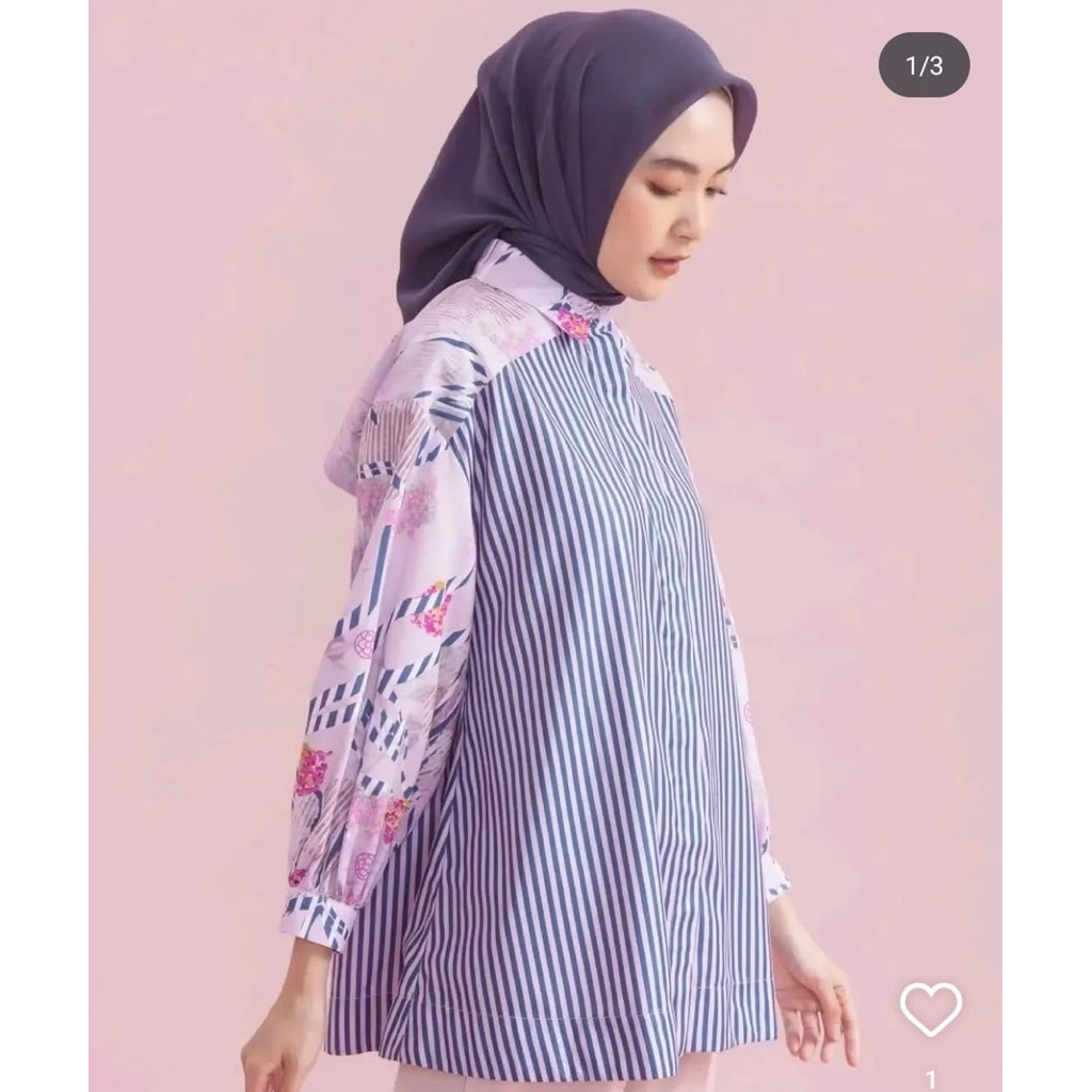 Ria miranda x Artkea lux shirt prelov no zaskia sungkar, nada puspita