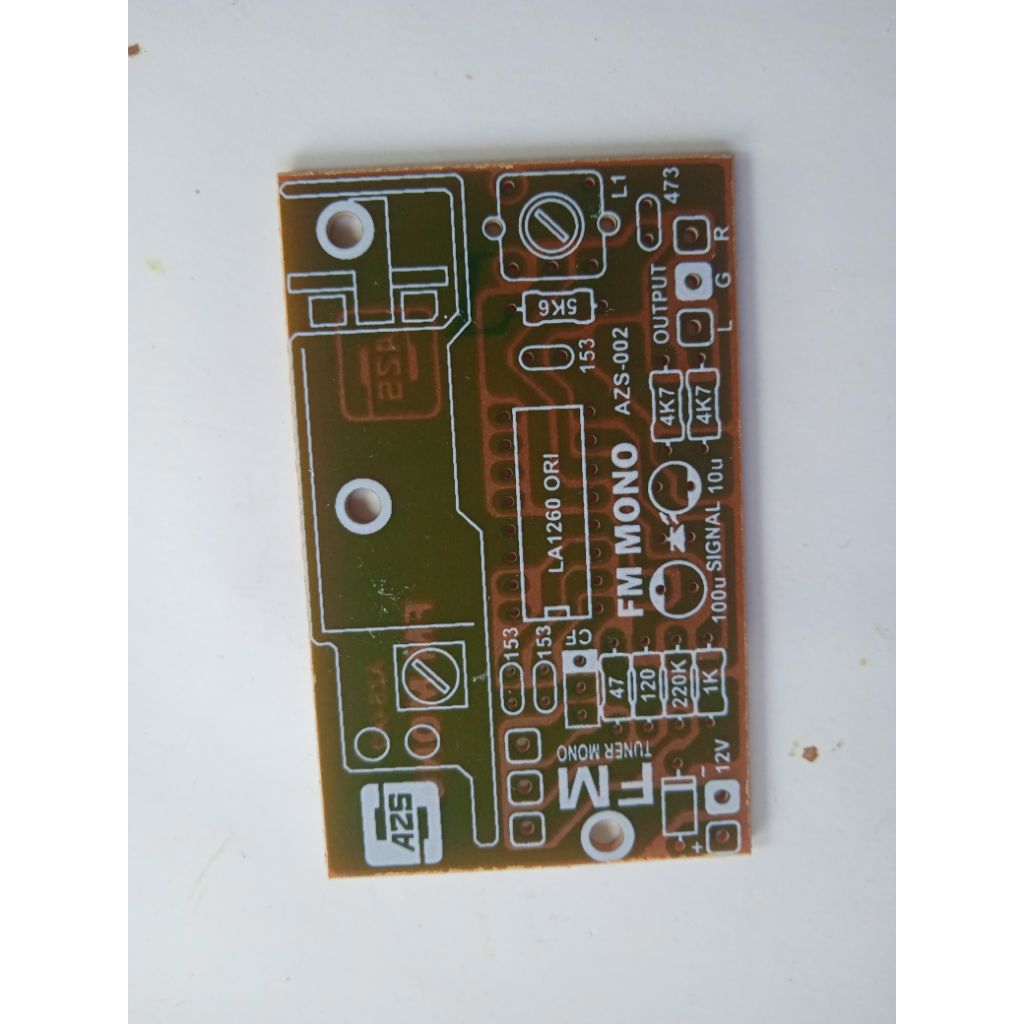 kit tuner fm mono tanpa blok tuner