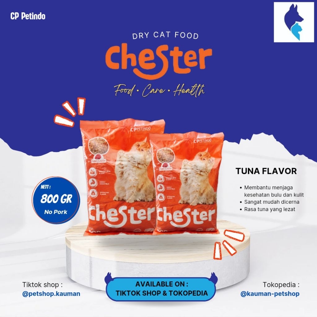 Chester Cat Food 800gr