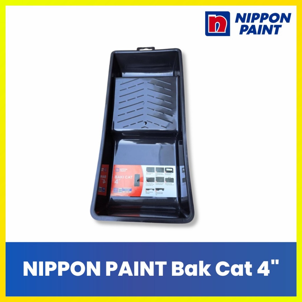 Nippon Paint Bak Cat 4 Inch / Baki Wadah Cat Mini Kuas Roll Kapal